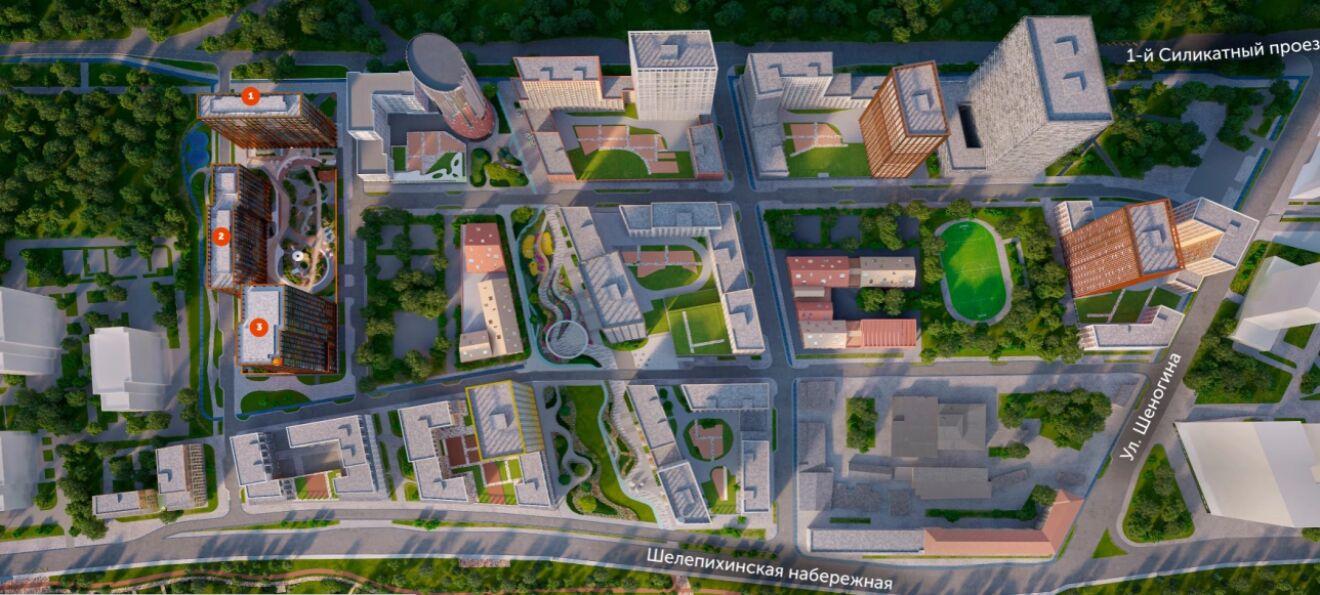 Расположение