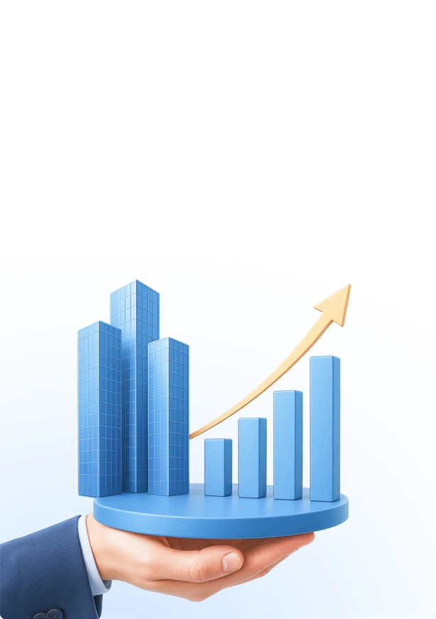 Инвестируют с нами ежегодно > 25 млрд ₽